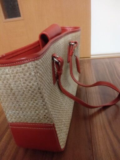 COACHのかごバッグ　中古　値下げしました。