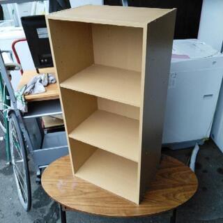 ニトリ　三段カラーボックス　ナチュラルカラー　札幌　リサイクル　...