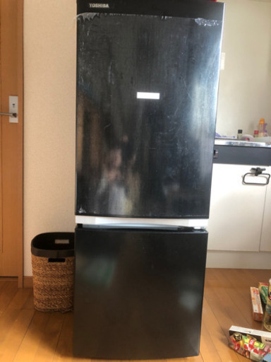 美品❗️2020年製　補償4年❗️高円寺　中野　TOSHIBA GR-R15BS✨冷蔵庫　2ドア