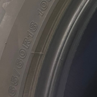 Mercedes G350D 純正265/60/18タイヤ　4本セットの画像