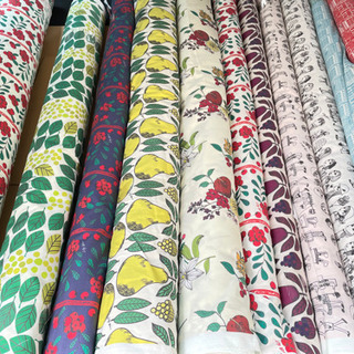 コットン100%のプリント生地差し上げます。の画像