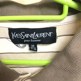 値下げ★YVESAINT LAURENT ポロシャツ サイズM★の画像
