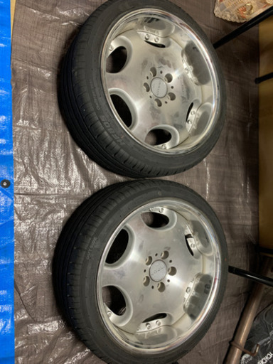 ame シャレン4本18インチ　バリ山