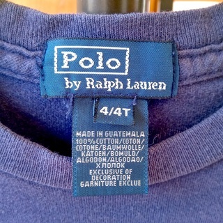 Polo Ralph Lauren ポロ　ラルフローレン　Tシャツ　4 110 ビッグポニー　の画像