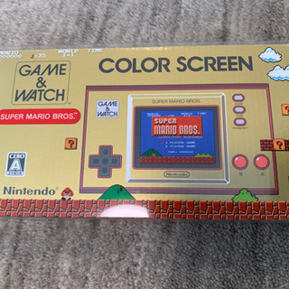 ゲームウォッチ スーパーマリオブラザーズ