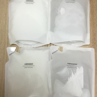 MUJI 衣類用洗濯洗剤と柔軟剤の画像