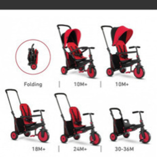 スマートトライク　三輪車　数回使用の画像