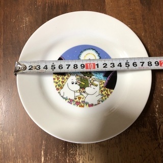 ムーミンお皿の画像