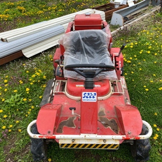 乗用草刈機　バッテリー交換済の画像