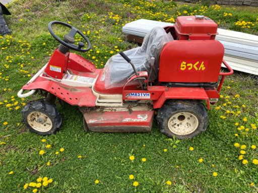 乗用草刈機　バッテリー交換済