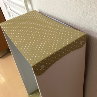 子供服用簡易ラック、引き出しつきの画像