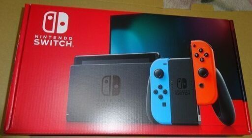 【取引中】新品・未使用 Nintendo switch 本体 ネオンブルー/ネオンレッド