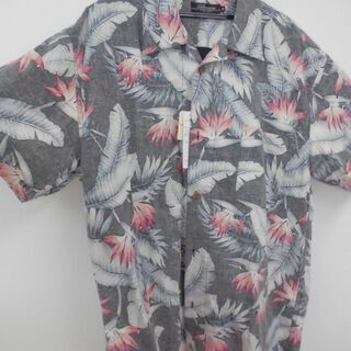 ★【新品】GILEVANS　メンズ半袖アロハシャツ　BIGサイズ...