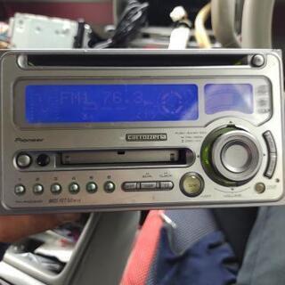 ジャンク品！難あり！carrozzeria CDMDデッキ