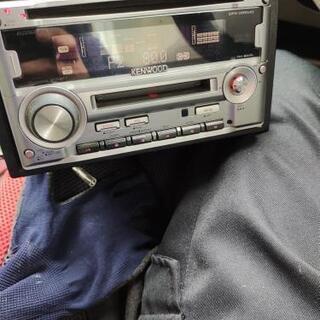 【値下げ不可】完動品KENWOOD CDMDデッキ 2DIN 化...
