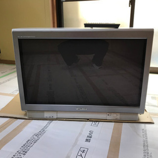 地デジが映ります　ブラウン管テレビ