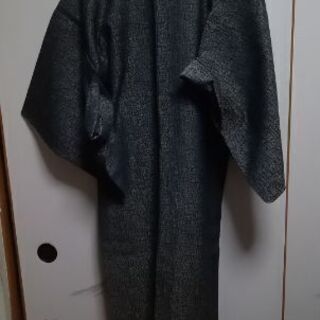 広襟　紬の画像