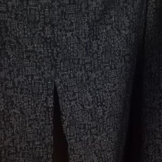 広襟　紬の画像