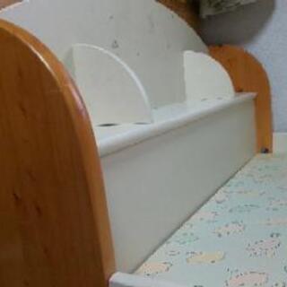 子供用ベッド【収納引き出し付】の画像