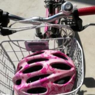 子供用自転車　ブリアンナ22インチブラックピンクの画像