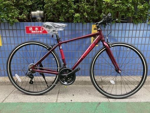 値上げ前、最後の1台！【ジモティー特価】クロスバイク　アサヒサイクル　ルーツＬ２１　450mm