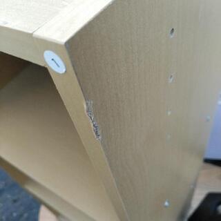 三段カラーボックス　ナチュラル系　棚　札幌　南区　リサイクル　ゴリラへ花束　澄川の画像