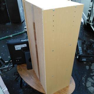 三段カラーボックス　ナチュラル系　棚　札幌　南区　リサイクル　ゴリラへ花束　澄川の画像