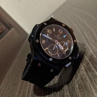 ほんもの✔️本日17時まで限定！！HUBLOT ビッグバン ブラックマジック