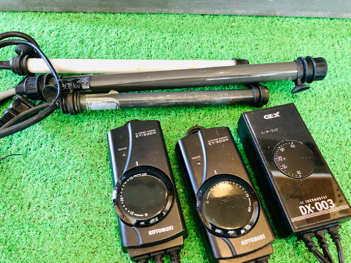 １シーズン使用★大型水槽・水槽ヒーター・サーモスタット3セット