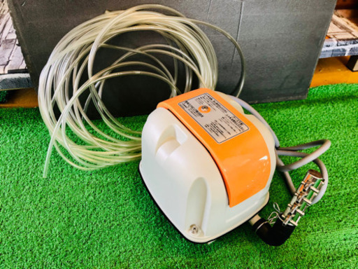 コストパフォーマンス最高！大型水槽に！★使用浅い★安永　AP-40P 　浄化槽エアーポンプ　ブロワー