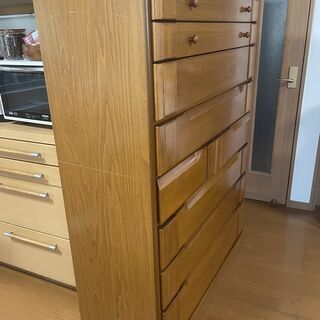 (値下げ)洋服タンス　105cm×46cm×149cmの画像