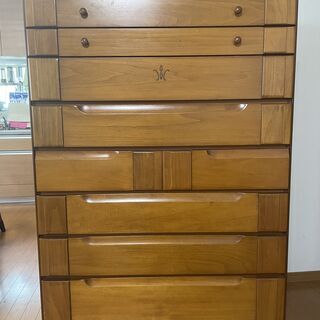 (値下げ)洋服タンス　105cm×46cm×149cmの画像