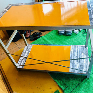 ★大型水槽台★90cm×45cm★ニッソー　スチールキャビネット　９００★の画像