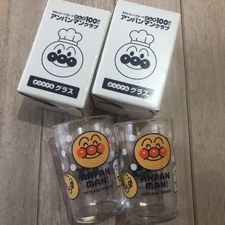 アンパンマン☆グラス2個セット☆非売品