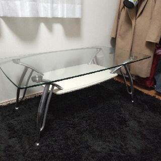 ガラス ローテーブル