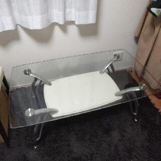 ガラス ローテーブルの画像