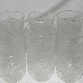 タンブラー６個セット　HOYA　ＣＲＹＳＴＡＬ