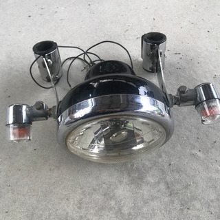 キタコ  NS1 ネイキッド化　ヘッドライトウインカー