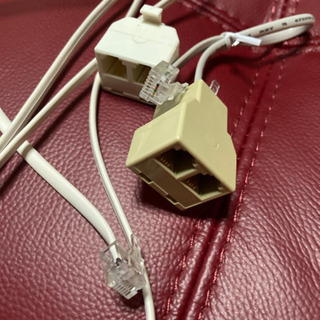 電話線　モジュラーケーブル