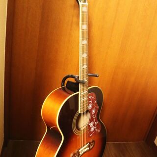 【取りに来れる方限定で無料あげます】エピフォン アコースティックギター EJ-200の画像