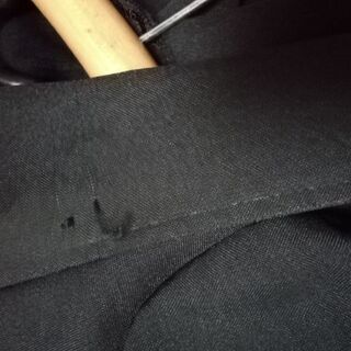 訳あり★サマースーツ　3点セット　ブラック　9号の画像