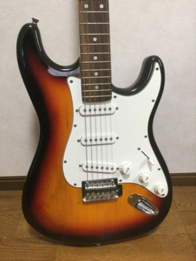 SELDER エレキギター ストラトタイプ サンバースト