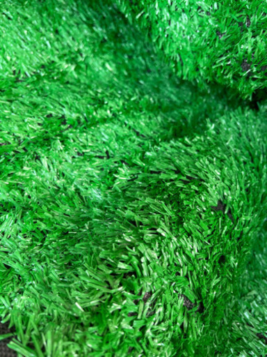 【再値下げしました！】未使用 ◎25ｍ×2m×15ｍｍ　 人工芝生