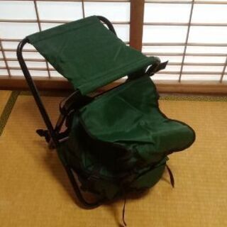 チェアーリュック（防水加工）美品（No.２）