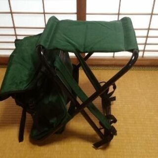 チェアーリュック（防水加工）美品（No.２）の画像