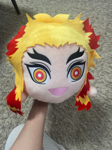 鬼滅の刃　煉獄杏寿郎　ぬいぐるみ　メガジャンボ