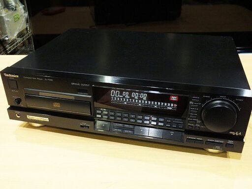 【苫小牧バナナ】Technics/テクニクス 2チャンネル ステレオ CDプレーヤー SL-P999 中古 動作〇 4DACリニア20bitシステムを採用♪