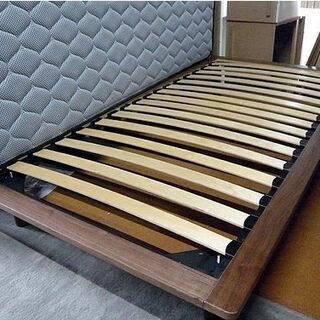 札幌 シングルベッド フレーム 無印良品 MUJI ウォールナット材 ウッド