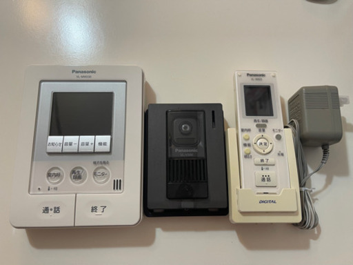 Panasonic パナソニック　ドアホン　親機　玄関機　子機