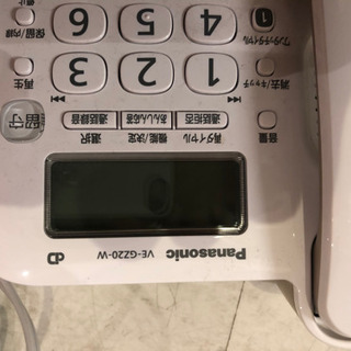 Panasonic 電話機　子機付き